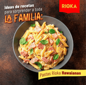 Pastas Rioka con Surimi y Piña