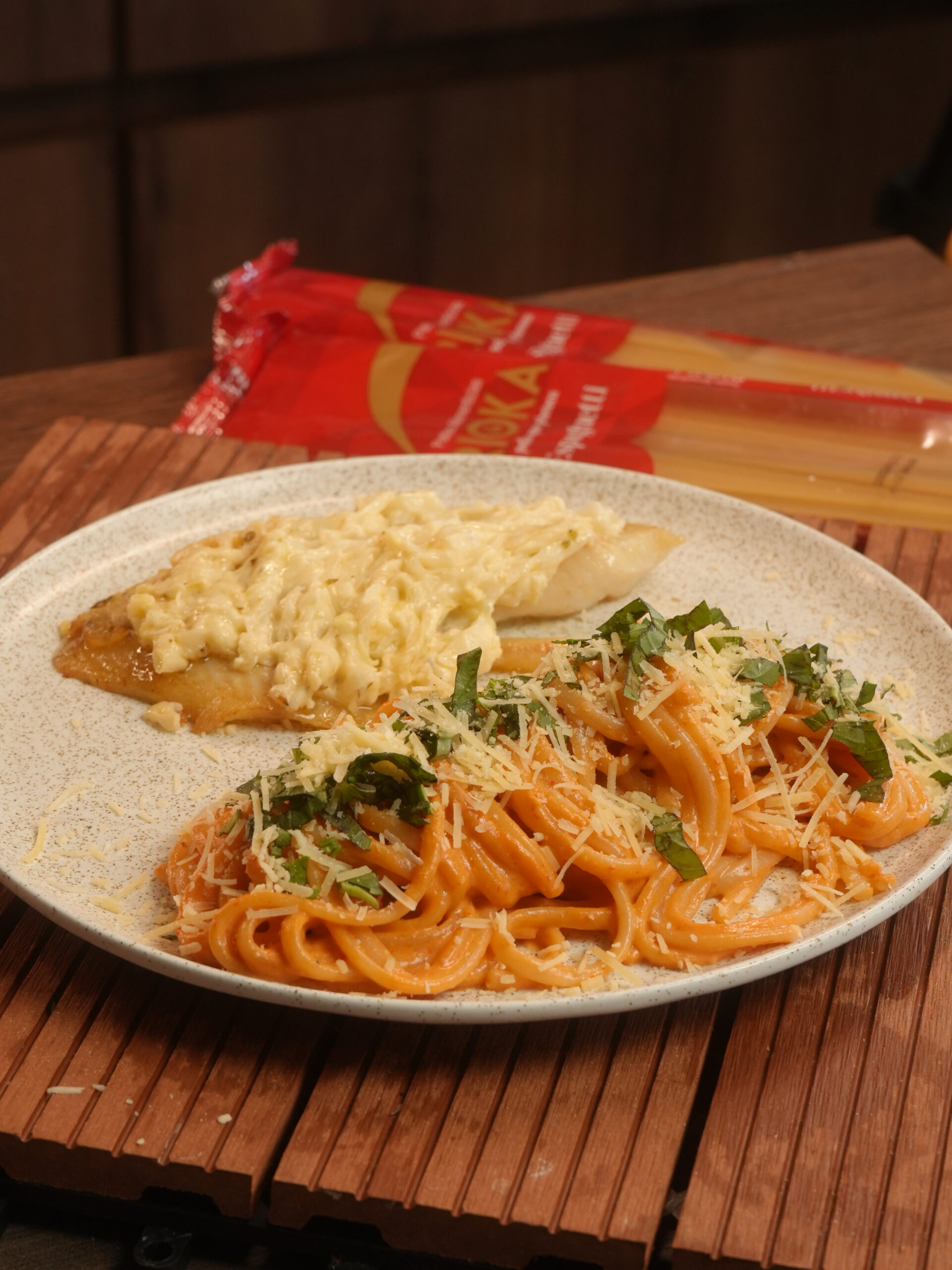 Pasta cremosa