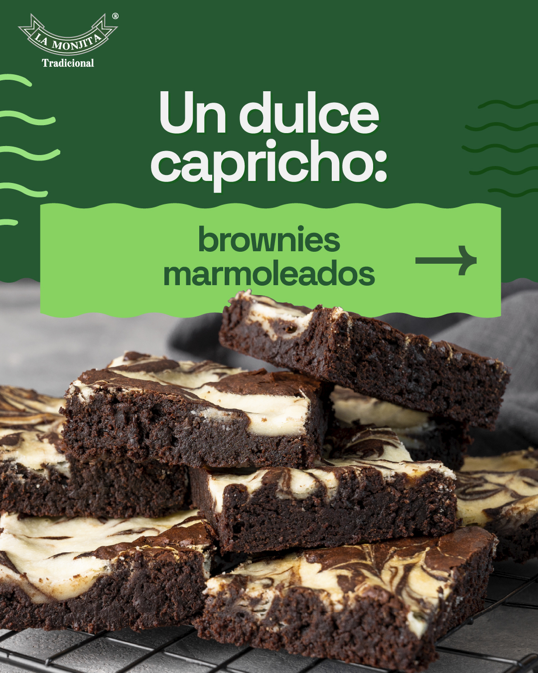 brownies marmoleados