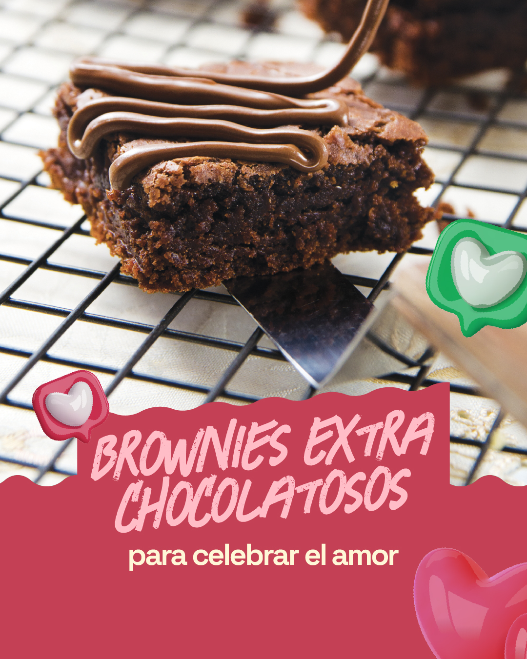 Brownies extra chocolatosos