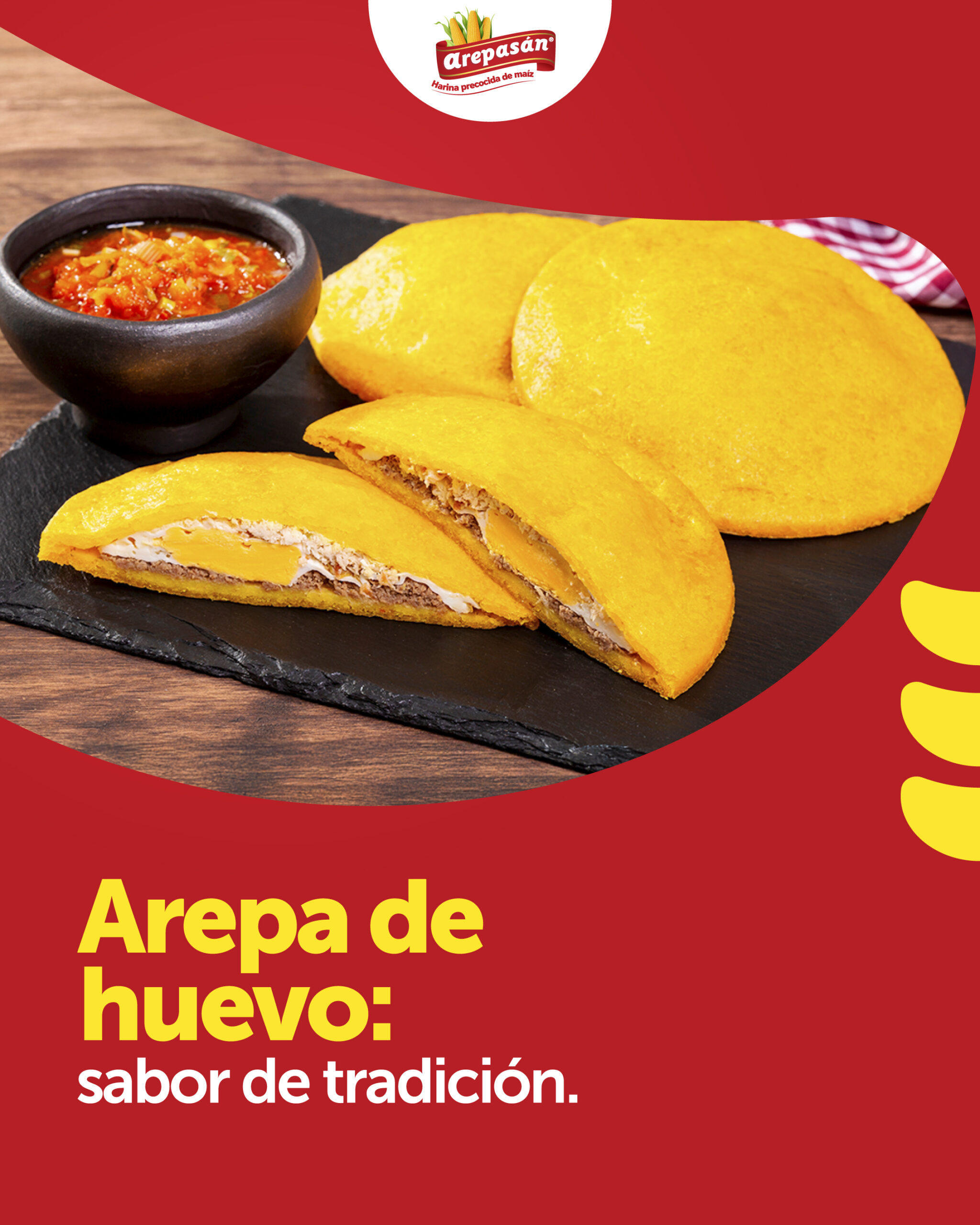 arepa de huevo