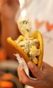 arepas rellenas de atun